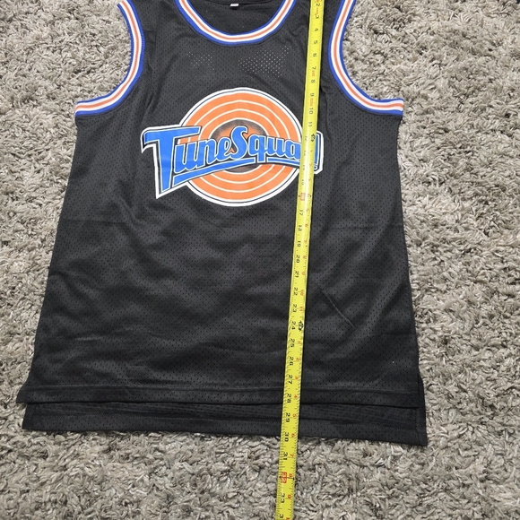 Bugs Bunny Tune Squad Jersey Space Jam Basketball Movie Costume Black Size M - Picture 6 of 6